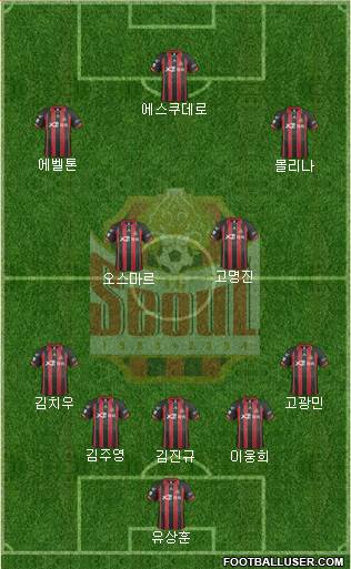 FC Seoul Formation 2014