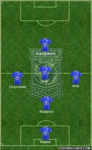 Lech Poznan Formation 2014