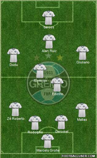 Grêmio FBPA Formation 2014