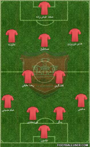 Persepolis Tehran Formation 2014