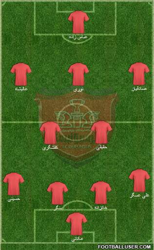 Persepolis Tehran Formation 2014