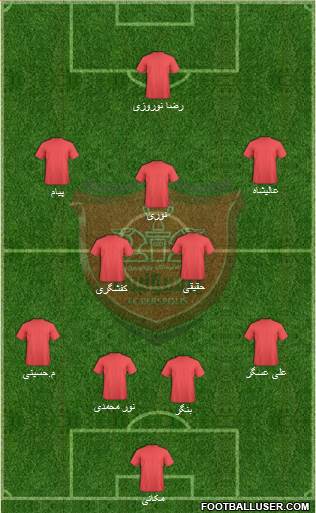 Persepolis Tehran Formation 2014