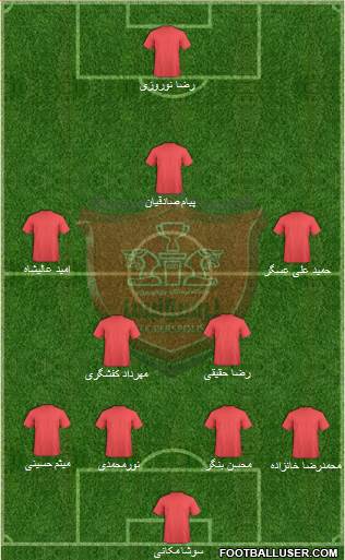 Persepolis Tehran Formation 2014