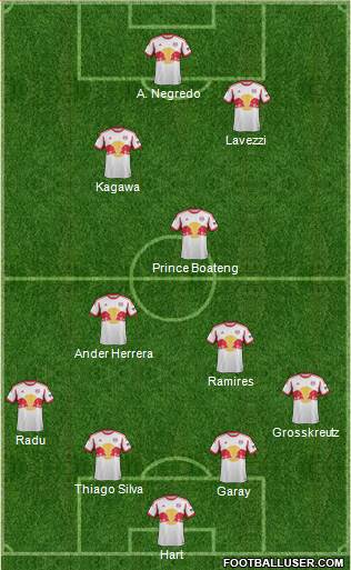 New York Red Bulls Formation 2014