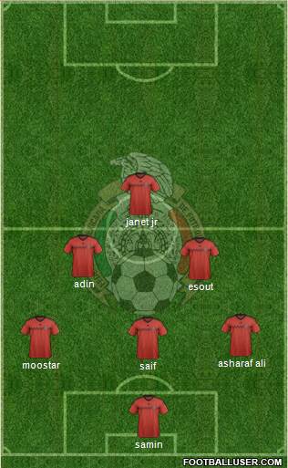 Mexico Formation 2014