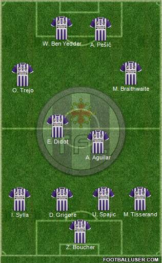 Toulouse Football Club Formation 2014