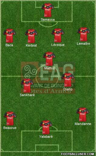 En Avant de Guingamp Formation 2014