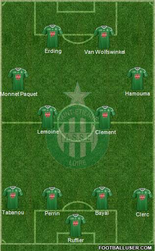 A.S. Saint-Etienne Formation 2014