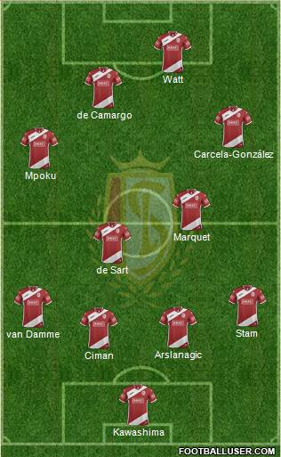 R Standard de Liège Formation 2014