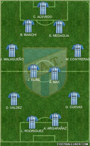 Atlético Tucumán Formation 2014