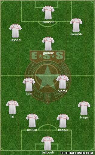 Etoile Sportive du Sahel Formation 2014