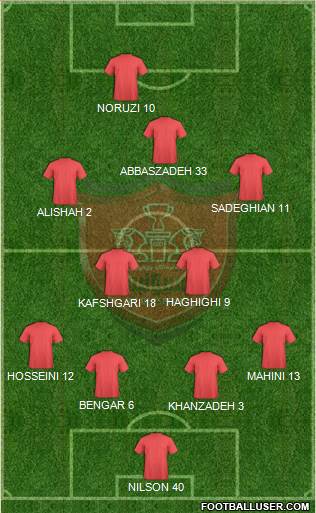 Persepolis Tehran Formation 2014