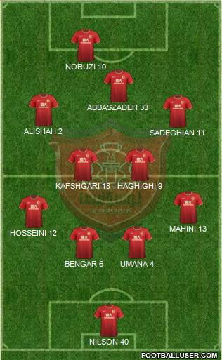 Persepolis Tehran Formation 2014