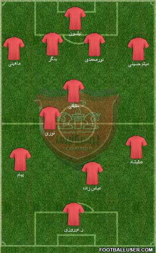 Persepolis Tehran Formation 2014