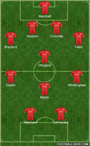 Cardiff City Formation 2014