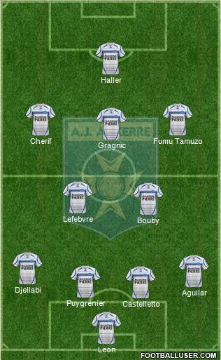 A.J. Auxerre Formation 2014