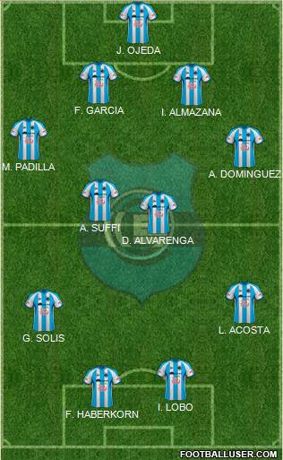 Gimnasia y Esgrima de Jujuy Formation 2014