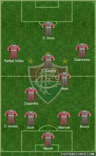 Fluminense FC Formation 2014