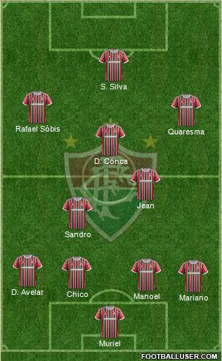 Fluminense FC Formation 2014