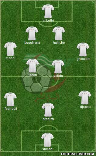 Algeria Formation 2014