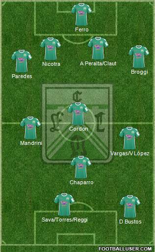 Ferro Carril Oeste Formation 2014