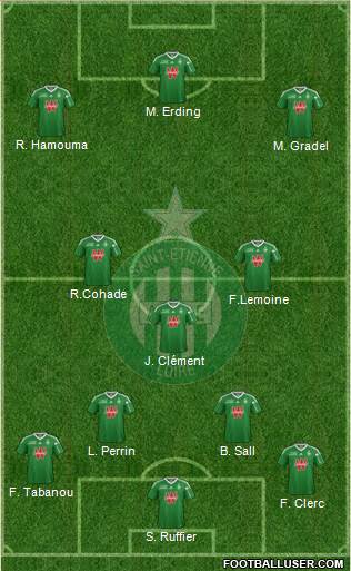 A.S. Saint-Etienne Formation 2014