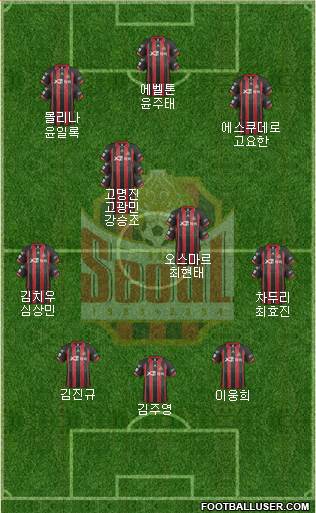 FC Seoul Formation 2014