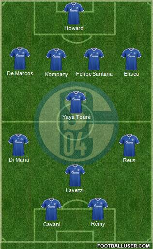 FC Schalke 04 Formation 2014