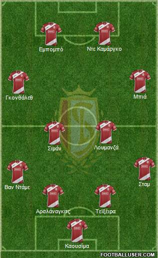 R Standard de Liège Formation 2014