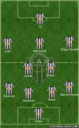 C Atlético Mineiro Formation 2014