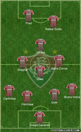 Fluminense FC Formation 2014