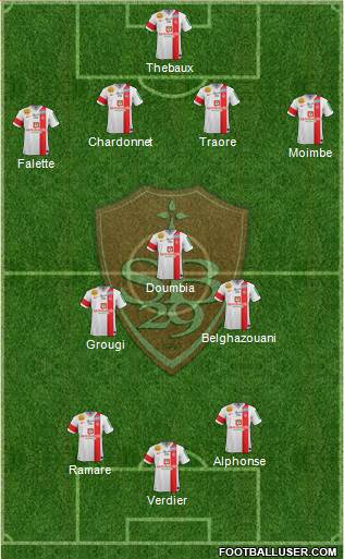 Stade Brestois 29 Formation 2014