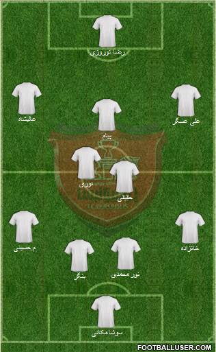 Persepolis Tehran Formation 2014