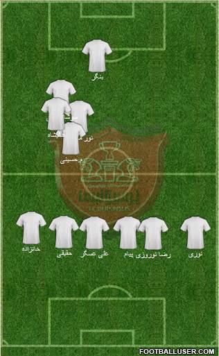 Persepolis Tehran Formation 2014