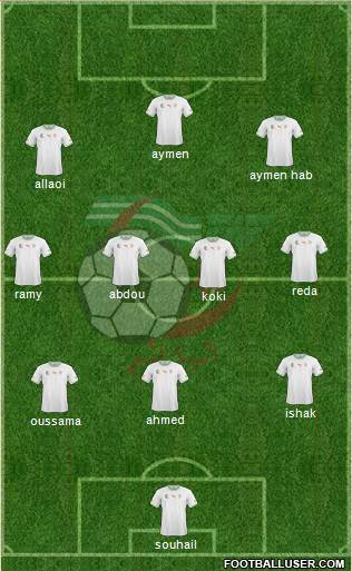 Algeria Formation 2014