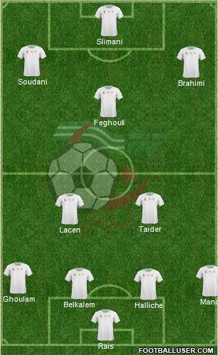 Algeria Formation 2014