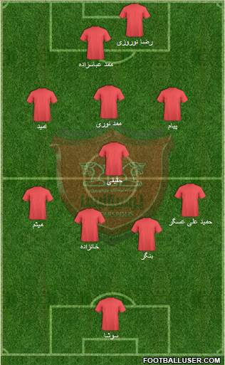 Persepolis Tehran Formation 2014