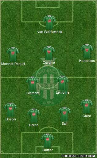 A.S. Saint-Etienne Formation 2014