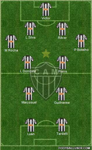 C Atlético Mineiro Formation 2014