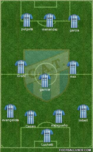 Atlético Tucumán Formation 2014