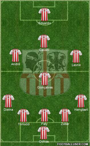 Athletic Club Ajaccien Football Formation 2014