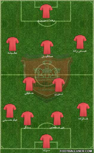 Persepolis Tehran Formation 2014