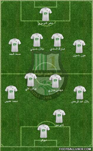 Al-Ahli Sports Club (QAT) Formation 2014