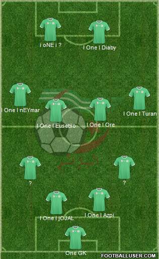 Algeria Formation 2014