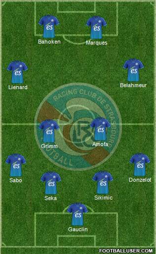 Racing Club de Strasbourg-Football Formation 2014