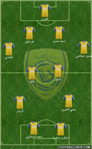 Al-Nassr (KSA) Formation 2014