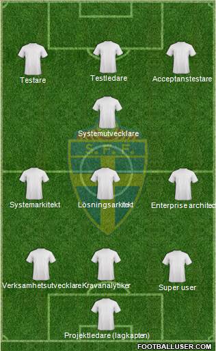 Sweden Formation 2014