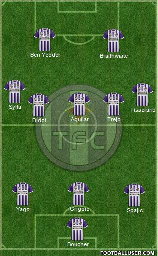 Toulouse Football Club Formation 2014