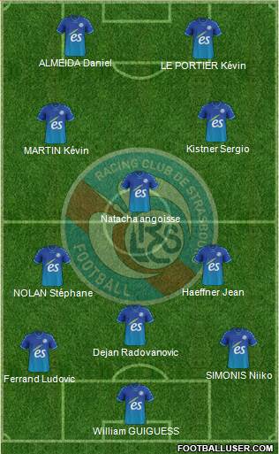 Racing Club de Strasbourg-Football Formation 2014