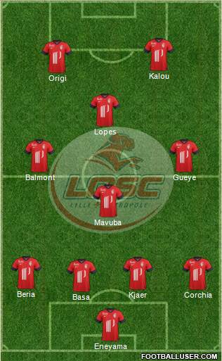 LOSC Lille Métropole Formation 2014